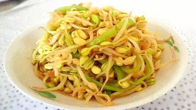 炒豆芽